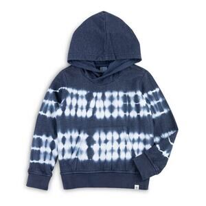 Sovereign Code Boys Corinth Cotton Blend Tie Dye Hoodie in Navy Size 4‎ $44